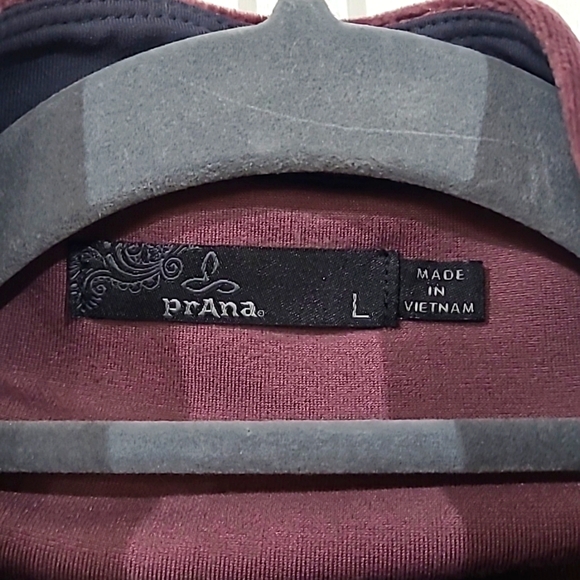 Prana Velour Funnel Neck Pullover Size Large. - Picture 2 of 6